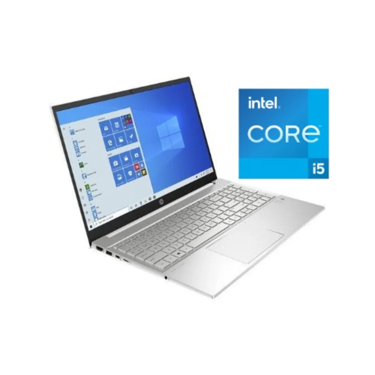 HP PAVILION 15-EG0053 Core™️ i5-1135G7 512GB SSD 12GB 15.6" (1920x1080) BLUETOOTH WEBCAM TOUCHSCREEN WIN10 NATURAL SILVER Backlit Keyboard