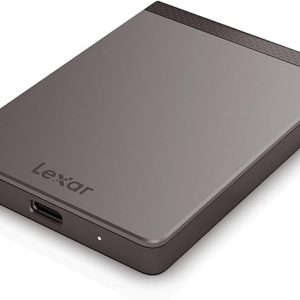 LEXAR®️ EXTERNAL PORTABLE 512GB SSD, UP TO 550MB/S READ AND 400MB/S WRITE (LSL200X512G-RNNNG