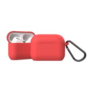 Green Berlin Series Silicone Case For Airpods 3 - Red
