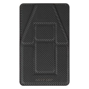 Green Magsafe Leather Phone Stand - Black GNMAGLSBK
