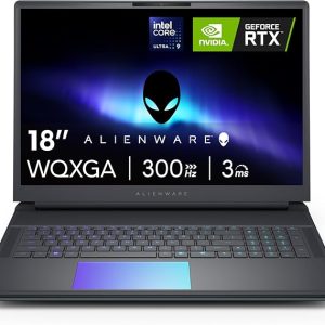 DELL Alienware 18 Area-51 AA18250 (C8BMPB4)- Intel(R) Core Ultra 9 processo r 275HX (24-Core, 36MB Total C ache, 2.7GHz to 5.4GHz), 15TH Generation, 2TB